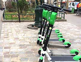 Elektrische Tretroller Paris