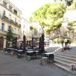 Platz in der Altstadt von Montpellier