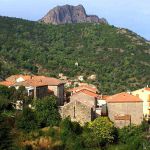 Dorf Marignana Korsika