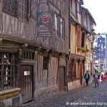 Strasse in Honfleur