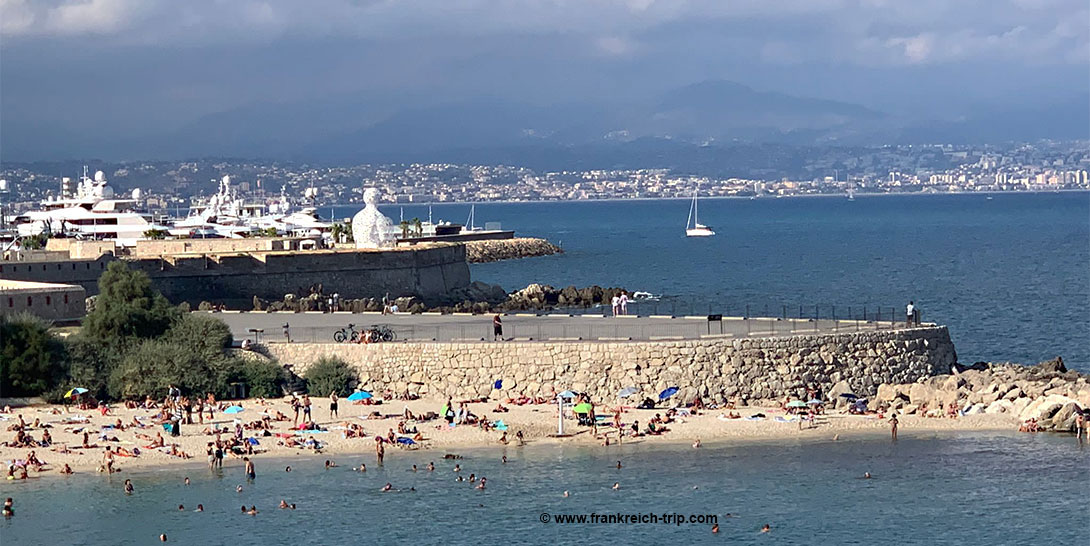 Plage de la Gravette Antibes