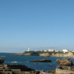 Blick auf Biarritz