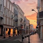 Cannes bei Sonnenuntergang