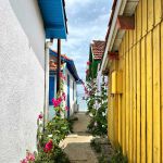 Kleine Häuser in Cap Ferret