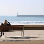 Blick auf das Meer Les-Sables-d'Olonne