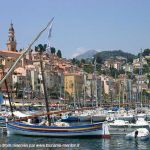 Menton mit Yachthafen