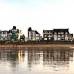 Häuser am Meer in Saint-Malo