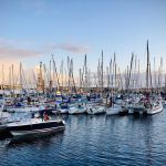 Segelschiffe im Hafen von Saint-Malo