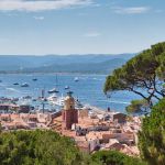 Saint-Tropez Blick auf das Meer