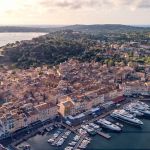 Saint-Tropez aus der Luft