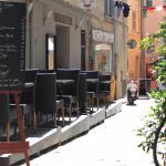 kleine Gasse in Saint-Tropez