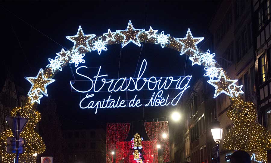 Weihnachtsmarkt in Straßburg