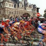 Ankunft der Tour de France in Paris