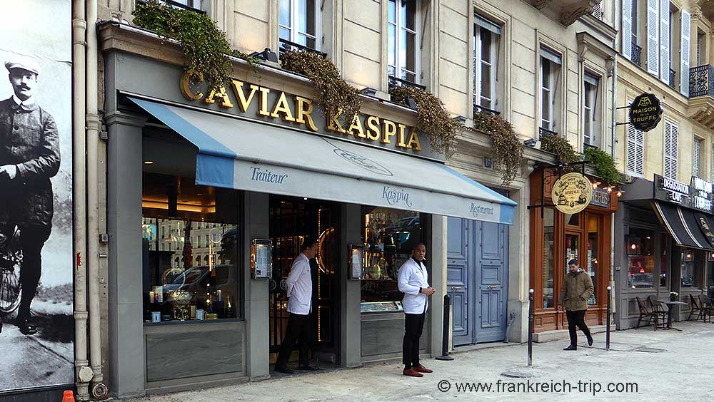 Paris Place de la Madeleine Caviar Kaspia