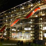 Centre Pompidou bei Nacht 