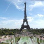 Eiffelturm vom Trocadero mit Invalidendom