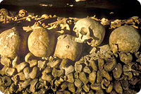 Katakomben, Paris © Paris Tourist Office - Photographe : Henri Garat Katakomben, Paris © Paris Tourist Office - Photographe : Henri Garat