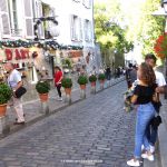 Strasse Nordseite Montmartre