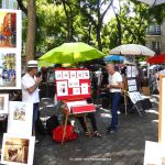 Maler auf dem Place du Tertre Montmartre