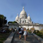 Sacre Coeur Aufstieg über Treppen