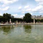Kleines Wasserbecken Tuilerien Paris