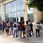 Warteschlange Orangerie Paris