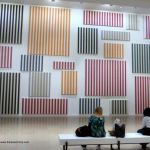 Daniel Buren - Murs de peintures - Palais de Tokyo