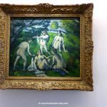 Gemälde Cézanne 5 Badende im Picasso Museum