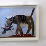 Katze mit Vogel - Picasso