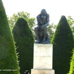 Skulptur der Denker Garten  Rodin Museum