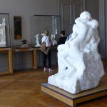 Skulptur der Kuss Rodin Museum