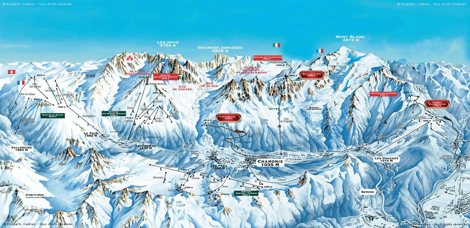 location ski le tour chamonix