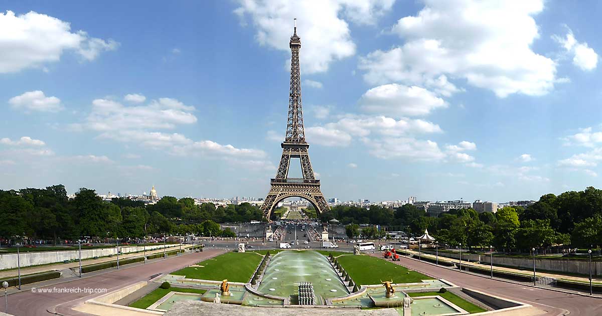Eiffelturm Wahrzeichen von Paris, Infos, Fotos, Preise
