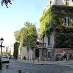 Straße Montmartre