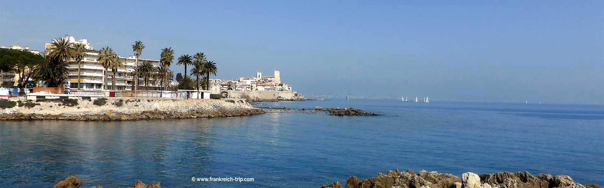 Blick auf Antibes