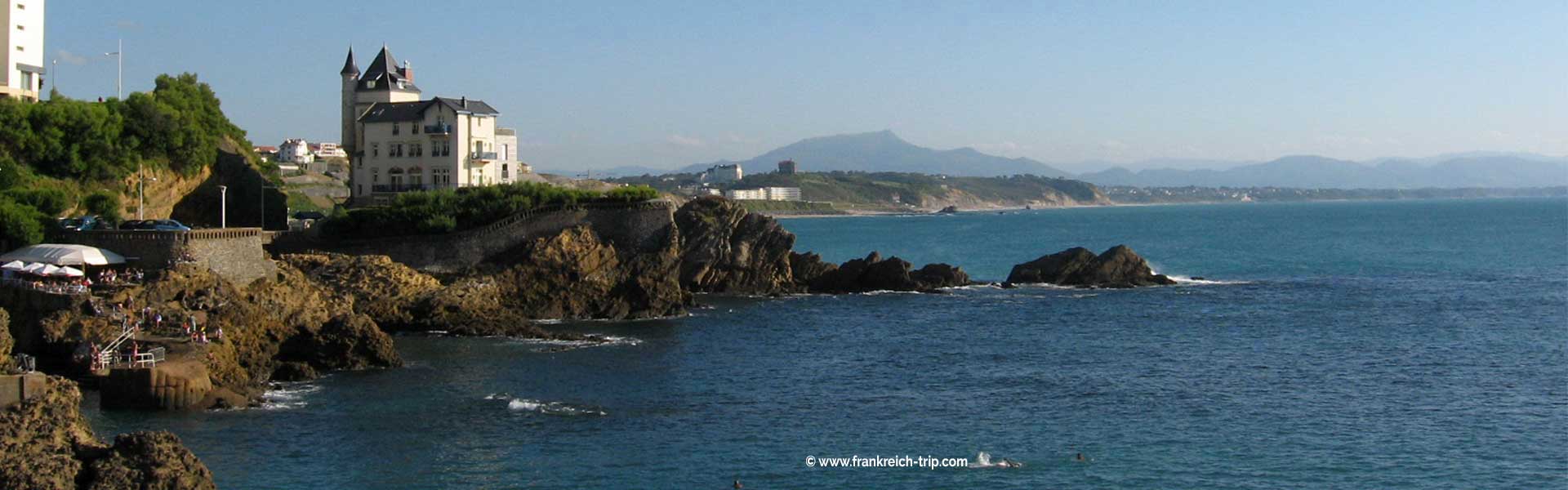 Biarritz Urlaub südliche Atlantikküste Frankreich