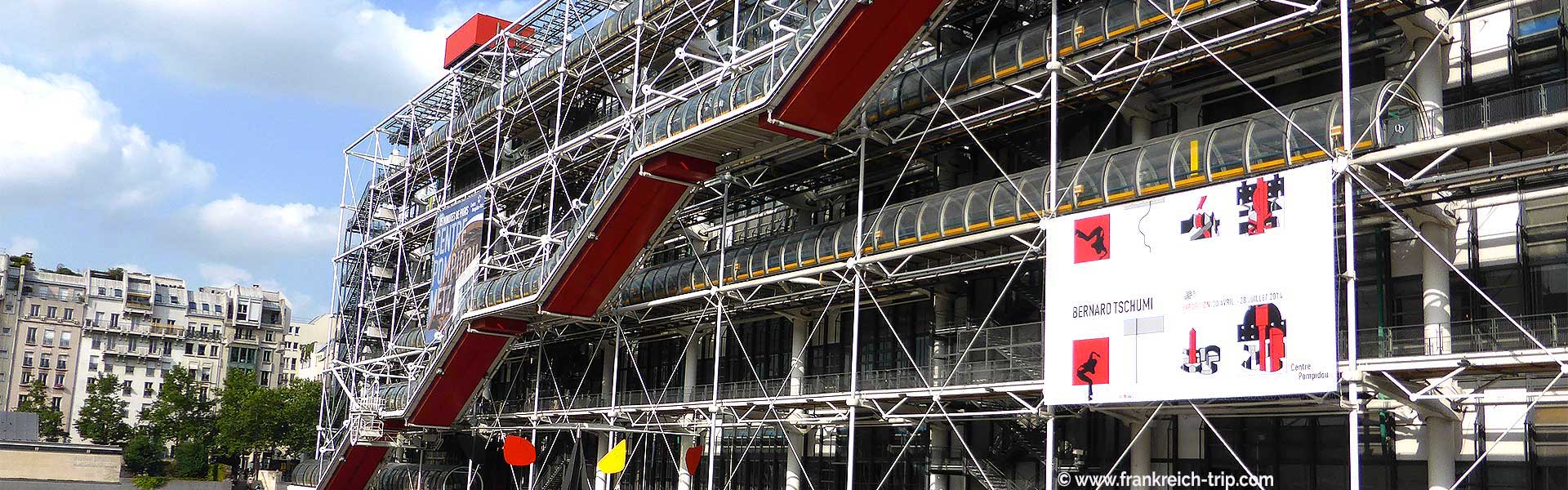 Centre Pompidou, Paris Sehenswürdigkeit